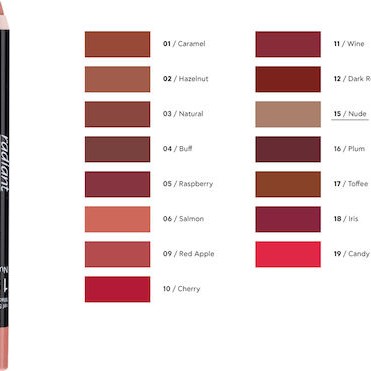 Radiant Softline Waterproof Lip Pencil Молив за устни