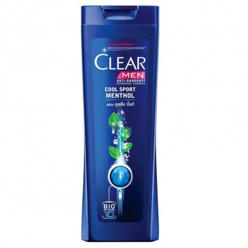 Clear Men Cool Sport Menthol Шампоан против пърхот за мъже с охлаждащ ментол