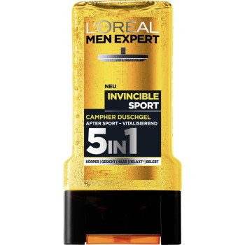 Loreal Men Expert Invincible Sport 5 в 1 Душ гел за мъже 30мл