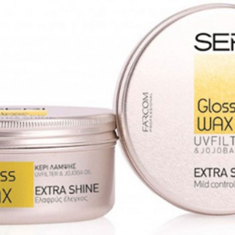 SERI Glass Wax Вакса за коса с блясък 100мл