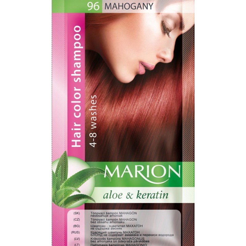 Marion шампоан оцветител 96 Махагон