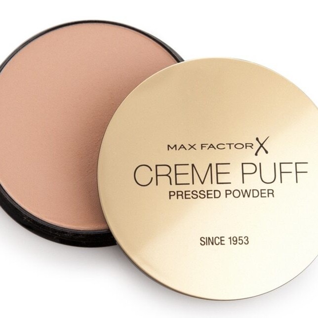 Max Factor Creme Puff Powder Compact - Компактна пудра с високо покритие и матиращ ефект