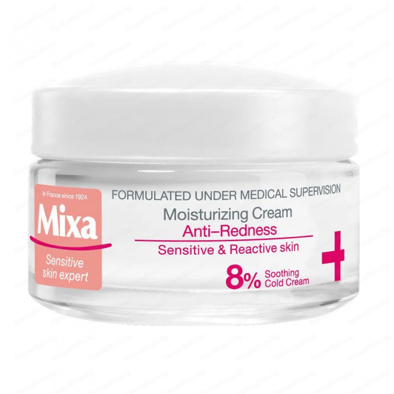 Mixa Anti-redness Крем против зачервяване за чувствителна и реактивна кожа 50мл
