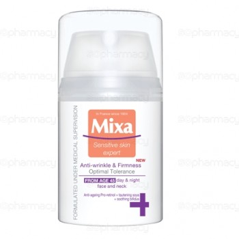 Mixa Стягаща грижа против бръчки за лице и шия 50 мл