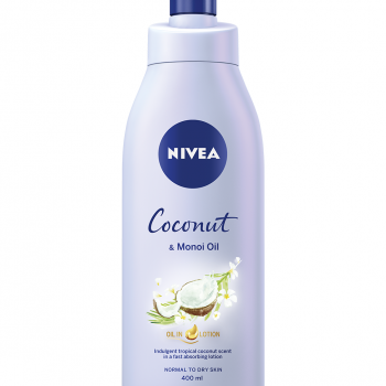 Nivea Oil in Lotion Coconut & Monoi Oil - Лосион за тяло с кокосово и моноиево масла 400мл