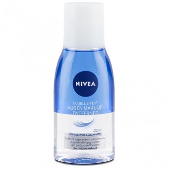 NIVEA Double Effect Eye Make-up Remover - Лосион за отстраняване на околоочен грим 125мл