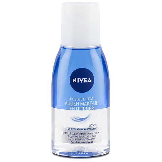 NIVEA Double Effect Eye Make-up Remover - Лосион за отстраняване на околоочен грим 125мл