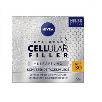 Nivea Hyaluron Cellular Filler - Дневен крем за лице против бръчки SPF30