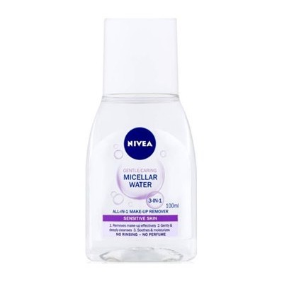 Nivea Micellar Water All-in-1 Make-up Remover Sensitive Skin - Мицеларна вода за отстраняване на грима за чувствителна кожа 100мл