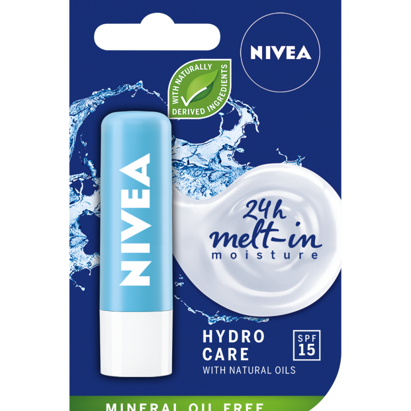 Nivea Hydro Care Балсам за устни