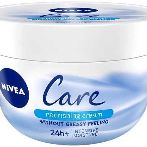 Nivea Care Nourishing  Cream With Vitamin E  - Подхранващ крем  с витамин Е за 48 ч. хидратация за лице и тяло 200мл
