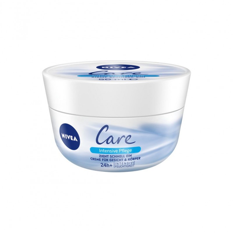 Nivea Care Intensive Nourishment Cream - Подхранващ крем за лице и тяло 50мл
