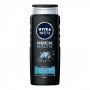 Nivea Men Rock Salts Shower Gel - Душ гел за мъже за лице, коса и тяло с ревитализиращи соли 500мл