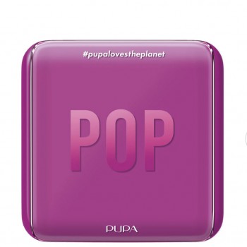 PUPA PALETTE S 3D ЕФЕКТИ POP Многофункционална палитра с чисти формули.  