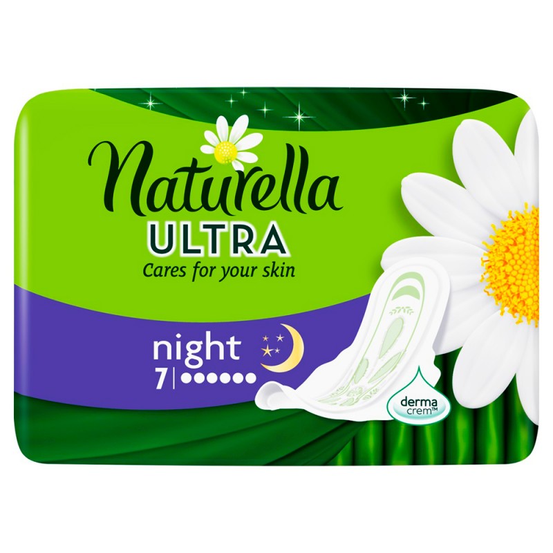 Naturella Ultra Night дамски превръзки 7бр