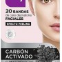 Taky Carbon Activado Депилиращ восъчни ленти за лице с активен въглен 20бр