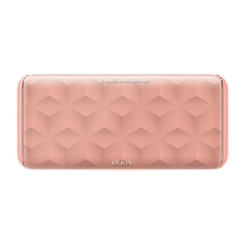 PUPA PALETTE M 3D ЕФЕКТИ ROSE 001 Многофункционална палитра с чисти формули 12 гр.