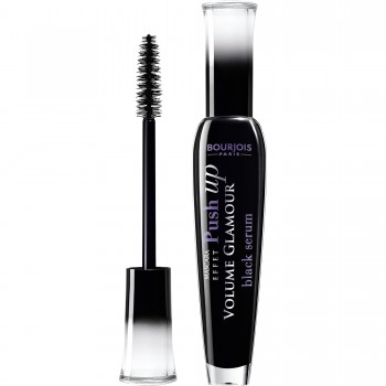 Bourjois Volume Glamour Push-up Effect Mascara - Black Serum - Черна спирала за обемни мигли с повдигащ ефект - черен серум
