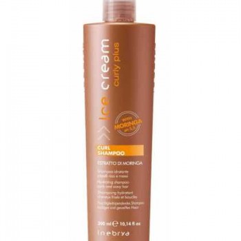 Inebrya Ice Cream Curly Plus Шампоан за къдрава и чуплива коса 300мл