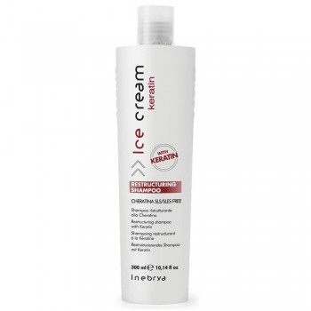Inebrya Ice Cream Keratin Възстановяващ шампоан