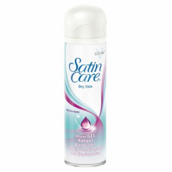 Gillette Venus Satin Care Дамски гел за бръснене за суха кожа 200мл