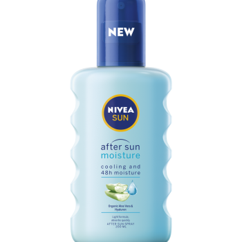 Nivea After Sun Moisture Хидратиращ спрей за след слънце с алое вера 200мл