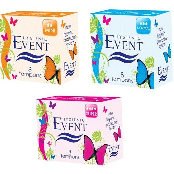 Event Hygienic дамски тампони 8бр
