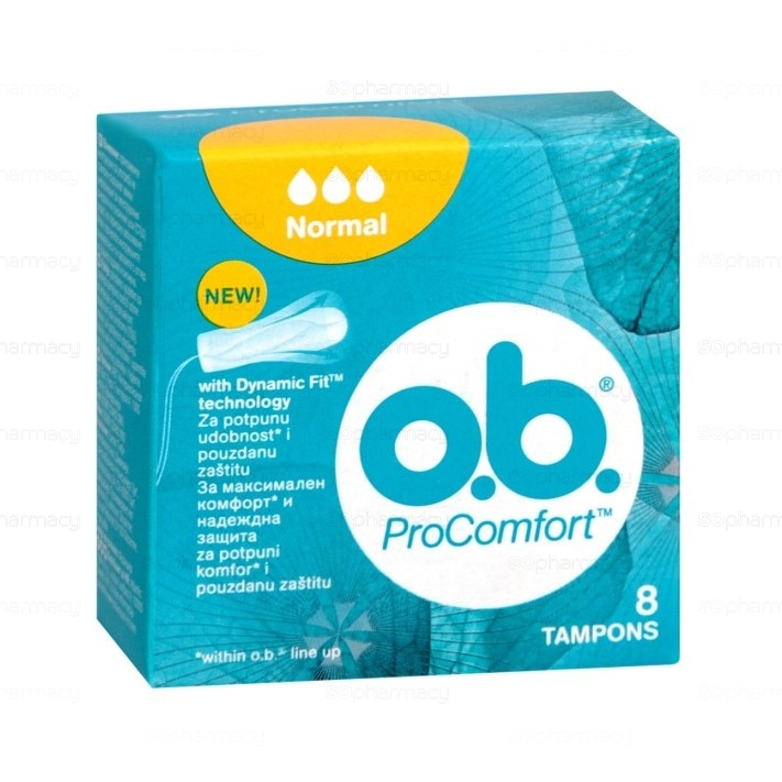 O.B. ProComfort Тампони Normal 8 бр