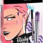 Maybelline Flirty Eyes Комплект Falsies Lash Lift Спирала + Hypereasy Brush Tip Liner Течна очна линия