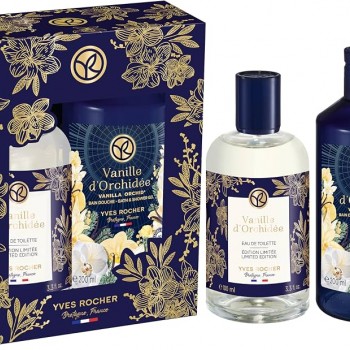 Yves Rocher Vanille d'Orchidee Подаръчен комплект EDT 100 + душ гел 200 мл