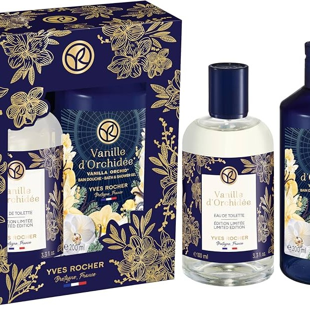 Yves Rocher Vanille d'Orchidee Подаръчен комплект EDT 100 + душ гел 200 мл