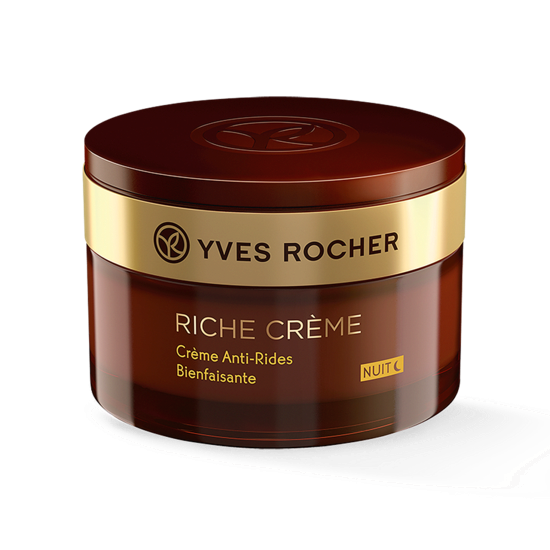 Yves Rocher Riche Creme Comforting Anti-Wrinkle Cream Day Подхранващ нощен крем за лице 50мл