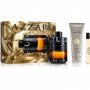Azzaro The Most Wanted Parfum - Подаръчен комплект за мъже ЕДП 100 мл + ЕДП 10 мл + шампоан за коса и тяло 75 мл