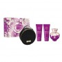 Versace Dylan Purple - Подаръчен комплект за жени: 100мл парфюм EDP + 100мл лосион за тяло + 100мл душ гел + несесер