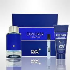 Montblanc Explorer Ultra Blue Kомплект за мъже Парфюм 100мл. + Душ гел за тяло 100мл. + Парфюм 7,5 мл