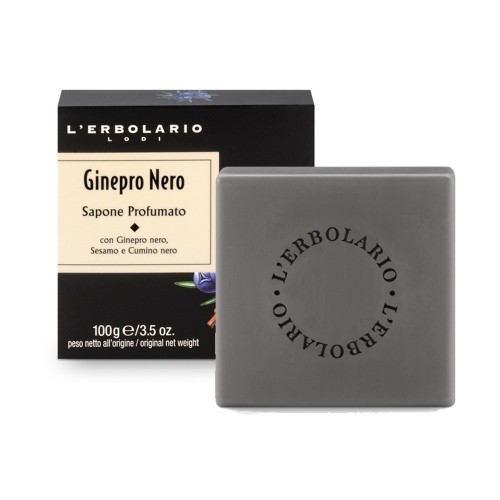 L'erbolario Black Juniper Perfumed Soap - Ароматен сапун 100гр