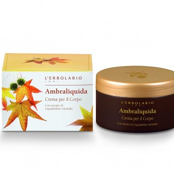 L'erbolario Ambraliquida Body Cream - Крем за тяло с течен кехлибар 250мл