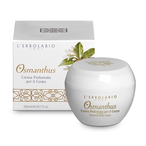 L'erbolario Osmanthus Perfumed Body Cream - Овлажняващ крем за тяло с флорален и обгръщащ аромат 200мл