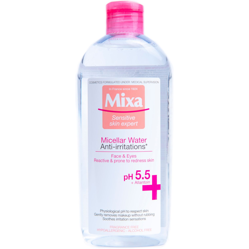 Mixa Anti-Irritation Мицеларна вода 400мл
