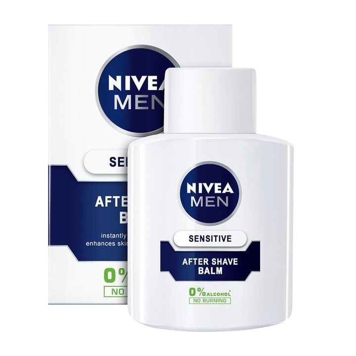 Nivea Men Sensitive No Burning - Балсам за след бръснене без алкохол 100мл
