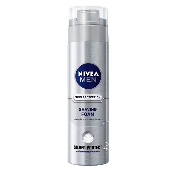 Nivea Men Skin Protection Shaving Foam - Пяна за бръснене за лице 200мл