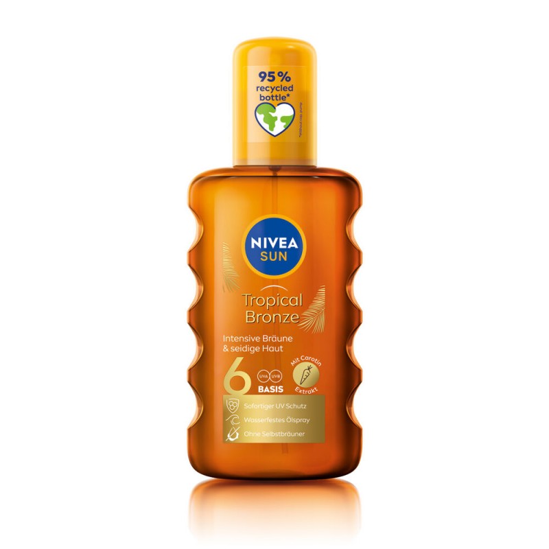 Nivea Sun Carotin Спрей олио за слънце SPF6 200мл