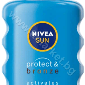 Nivea Sun Protect & Bronze Слънцезащитен спрей за активиране на тена 200мл SPF20/30/50