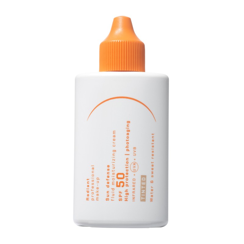 Radiant Sun Defense Fluid - Слънцезащитен овлажняващ крем за лице SPF 50