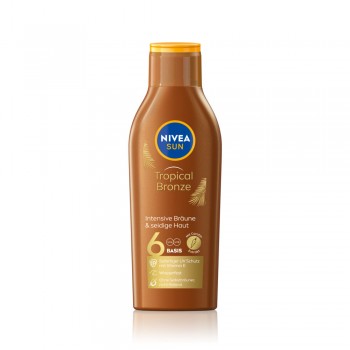 NIVEA SUN TROPICAL BRONZE MILK SPF6